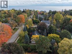 Drone / aerial view of a large body of water - 