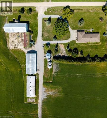 Drone / aerial view - 6828 Third Line, Chatham, ON 