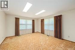 Carpeted empty room featuring plenty of natural light - 