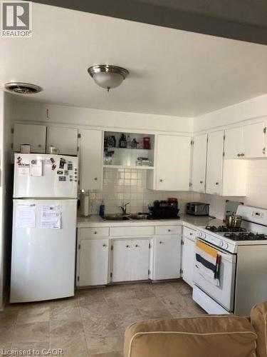 66 Queen Street S, Thorold, ON - Indoor Photo Showing Kitchen With Double Sink