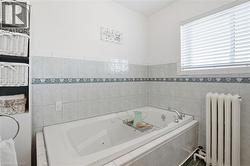 Deep soaker jacuzzi tub - perfect for relaxing after a long day! - 