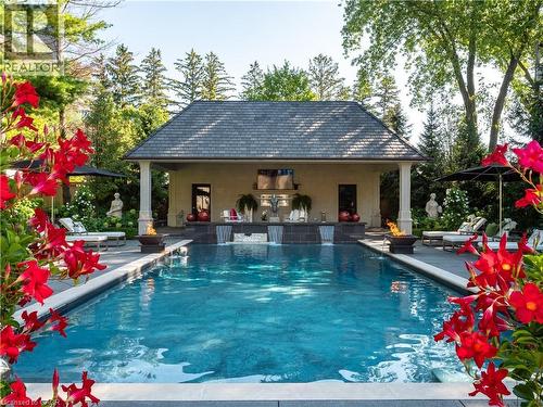 15 Chartwell Road, Oakville, ON - Outdoor With In Ground Pool With Deck Patio Veranda