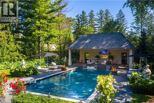 15 Chartwell Road, Oakville, ON - Outdoor With In Ground Pool