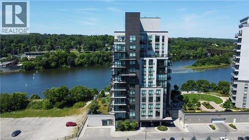 150 Water Street N Unit# 1007, Cambridge, ON - Outdoor With Body Of Water