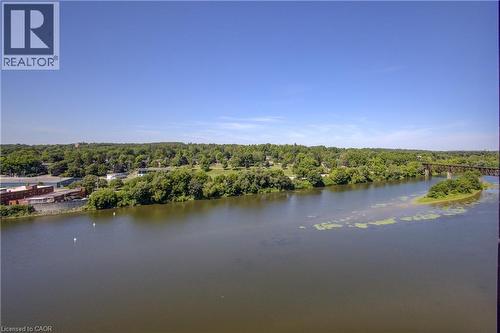 150 Water Street N Unit# 1007, Cambridge, ON - Outdoor With Body Of Water With View