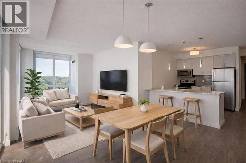 Virtually Staged - 150 Water Street N Unit# 1007, Cambridge, ON - Indoor