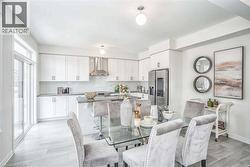 Dining space featuring baseboards - 