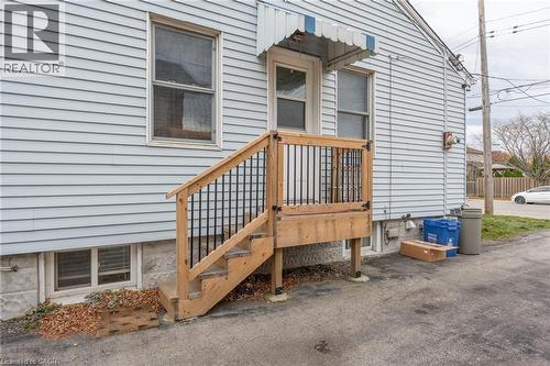 View of doorway to property - 99 East 36Th Street, Hamilton, ON - Outdoor With Exterior