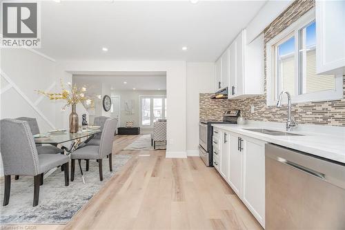 26 Graywood Road, Hamilton, ON - Indoor Photo Showing Kitchen With Double Sink