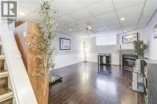2145 Sandringham Drive, Burlington, ON - Indoor Photo Showing Other Room With Fireplace