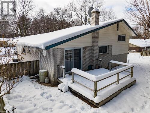132 Forest Hill Drive, Kitchener, ON - Outdoor With Deck Patio Veranda