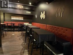 Dining room with wood finished floors - 