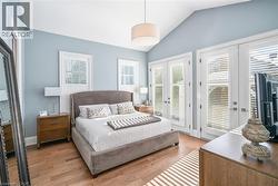 Main Floor Primary Bedroom with walk-in Closet and private bath - 