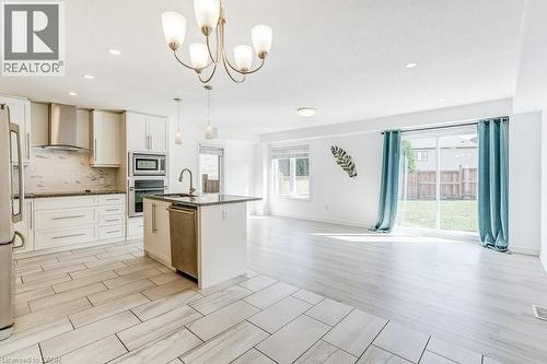 318 Old Huron Road, Kitchener, ON - Indoor Photo Showing Kitchen With Stainless Steel Kitchen With Upgraded Kitchen