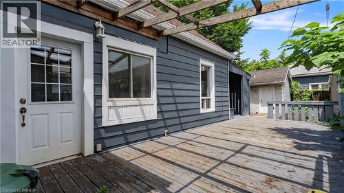 33 Highland Avenue, Hamilton, ON - Outdoor With Deck Patio Veranda With Exterior