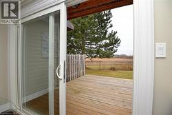 View of wooden deck - 