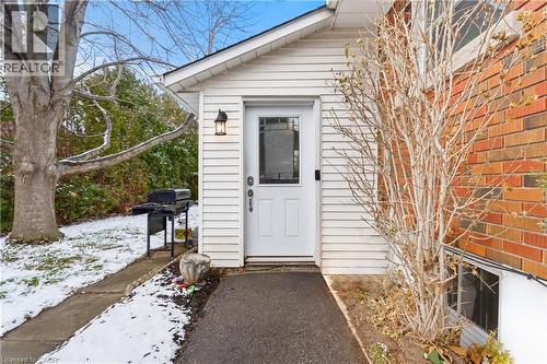 View of exterior entry - 557 Lake Street, St. Catharines, ON - Outdoor