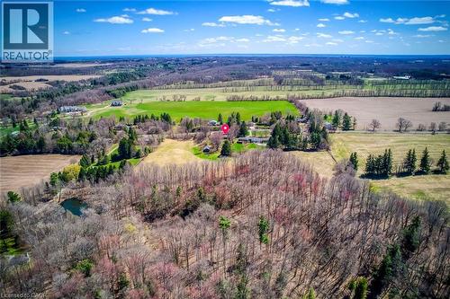Aerial view featuring a rural view - 1215 Britannia Road, Burlington, ON 