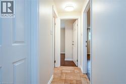 Hallway with baseboards - 