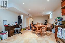 Dining space featuring recessed lighting - 