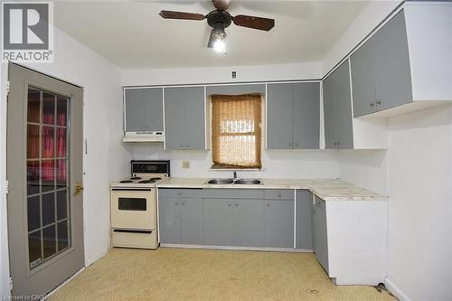 69 Gage Avenue N, Hamilton, ON - Indoor Photo Showing Kitchen With Double Sink