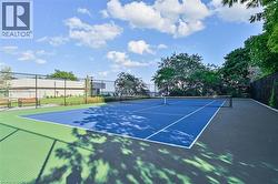 View of tennis court - 