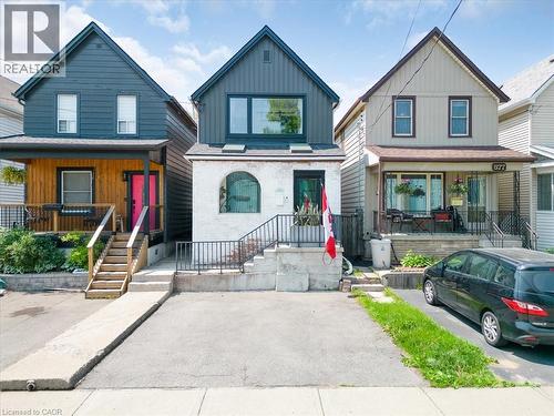575 Mary Street, Hamilton, ON - Outdoor With Deck Patio Veranda With Facade