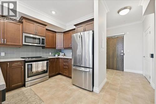 3290 New Street Unit# 607, Burlington, ON - Indoor Photo Showing Kitchen