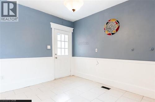View of spare room - 219 Erie Avenue, Brantford, ON - Indoor Photo Showing Other Room
