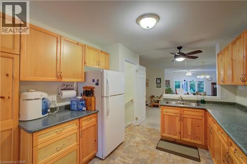 54 Springwood Crescent, Gravenhurst, ON - Indoor Photo Showing Kitchen With Double Sink