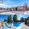 Raised Bungalow featuring inground pool and hot tub - 136 Limpert Avenue, Cambridge, ON  - Outdoor With In Ground Pool 