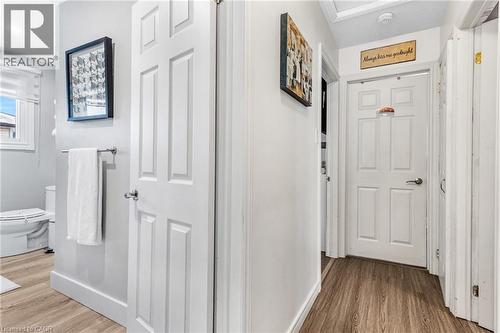 Hallway with light wood-style flooring - 136 Limpert Avenue, Cambridge, ON - Indoor Photo Showing Other Room
