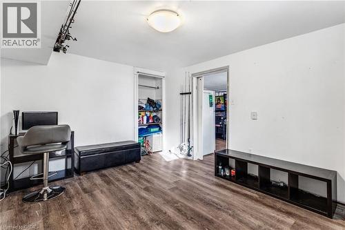 Sitting room with wood finished floors - 136 Limpert Avenue, Cambridge, ON - Indoor
