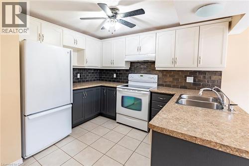 79 Munroe Crescent Unit# Lower, Guelph, ON - Indoor Photo Showing Kitchen With Double Sink