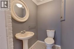 Main floor Powder Room - 