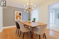Virtually Staged Dining room - 