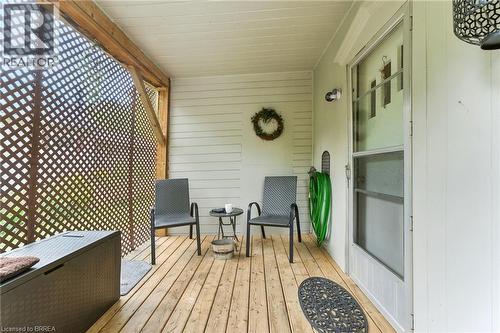 396 William Street, Delhi, ON - Outdoor With Deck Patio Veranda With Exterior