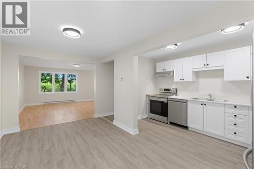 DINING AREA - 1402 6 Highway, Flamborough, ON - Indoor Photo Showing Kitchen With Double Sink