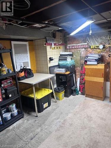 84 Barons Avenue N, Hamilton, ON - Indoor Photo Showing Basement