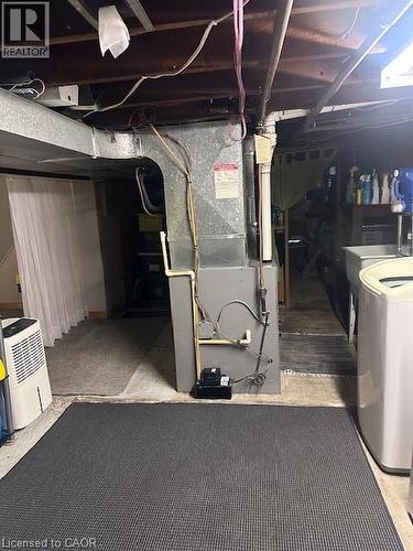 84 Barons Avenue N, Hamilton, ON - Indoor Photo Showing Basement