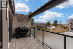 Balcony featuring grilling area - 