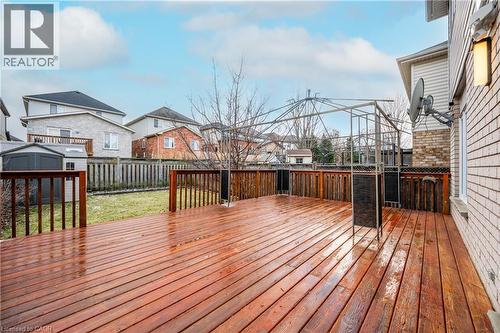 125 Steepleridge Street, Kitchener, ON - Outdoor With Deck Patio Veranda With Exterior