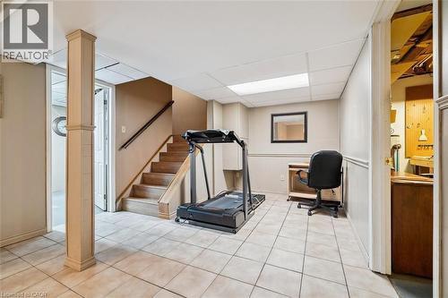 10 Finch Place, Hamilton, ON - Indoor Photo Showing Gym Room