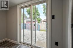 Doorway with baseboards - 