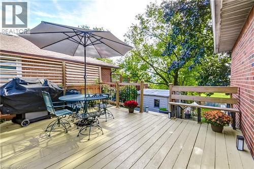 1216 De Quincy Crescent, Burlington, ON - Outdoor With Deck Patio Veranda With Exterior