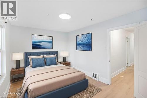 VIRTUALLY STAGED - 8 Leeds Street, Hamilton, ON - Indoor Photo Showing Bedroom