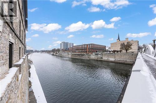 Water view with a notable bridge - 26 Main Street, Cambridge, ON 