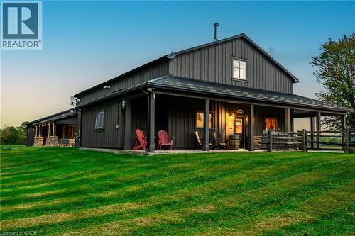 437 6Th Concession Road E, Flamborough, ON - Outdoor With Deck Patio Veranda