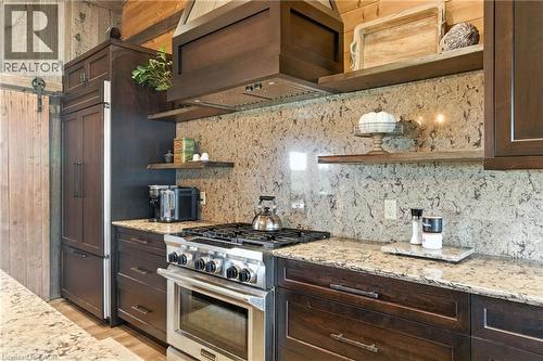 437 6Th Concession Road E, Flamborough, ON - Indoor Photo Showing Kitchen With Upgraded Kitchen