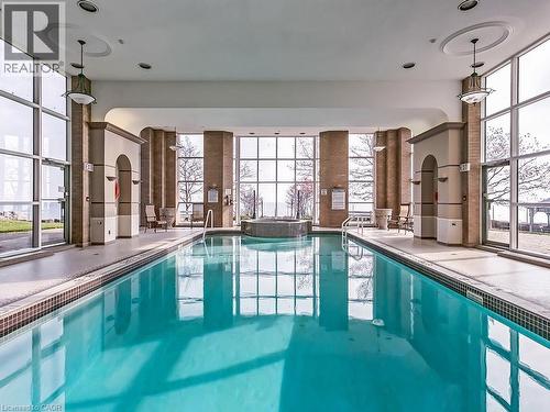 2190 Lakeshore Road Unit# 801, Burlington, ON - Indoor Photo Showing Other Room With In Ground Pool